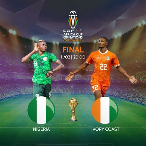 Nigeria Vs Ivory Coast Png